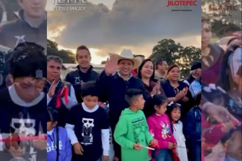 Otra pavimentación en Jilotepec de un gobierno de hechos, no palabras: Rodolfo Noguez
